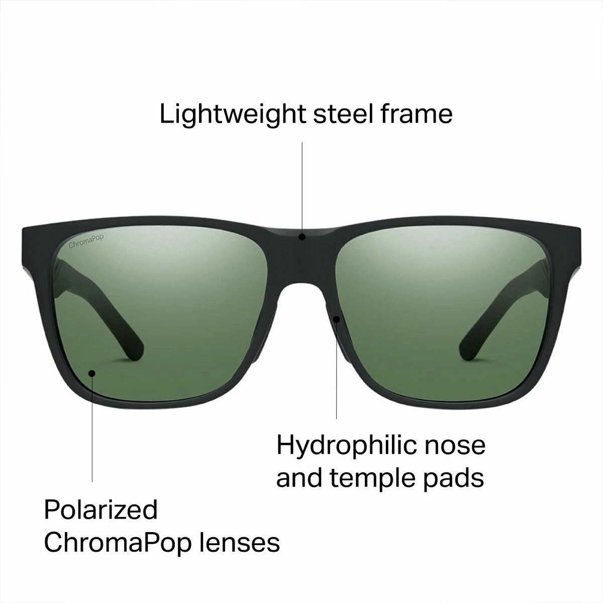 Smith Lowdown Steel ChromaPop Polarized Sunglasses 6 Smith Lowdown Steel ChromaPop Polarized Sunglasses - Image 6